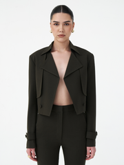 Amber Crop Blazer