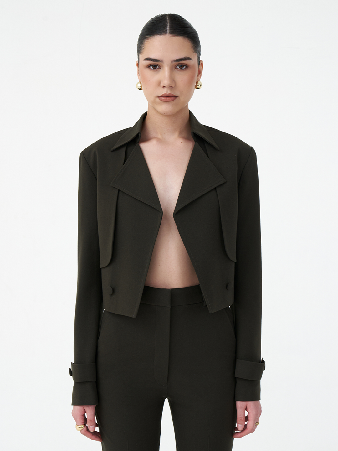 Amber Crop Blazer