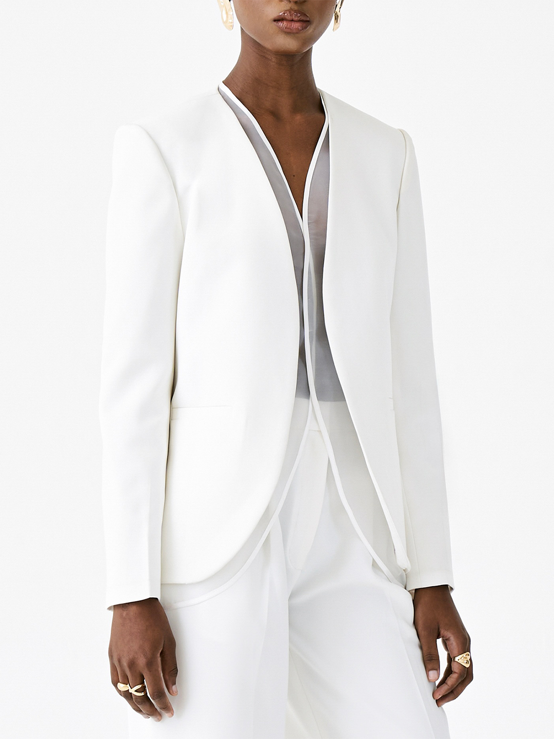 Nolan Organza Blazer