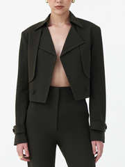 Amber Crop Blazer