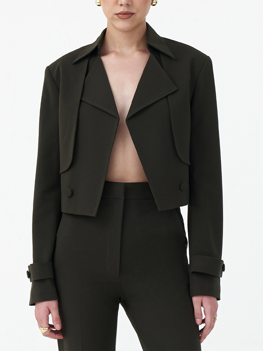Amber Crop Blazer