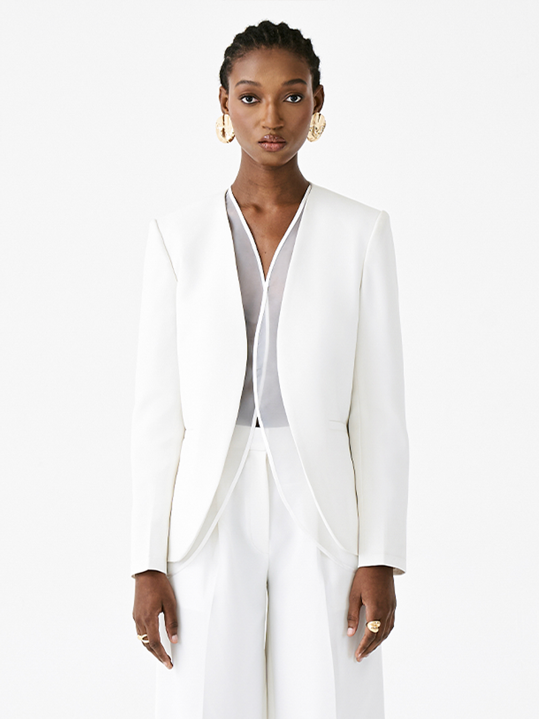 Nolan Organza Blazer