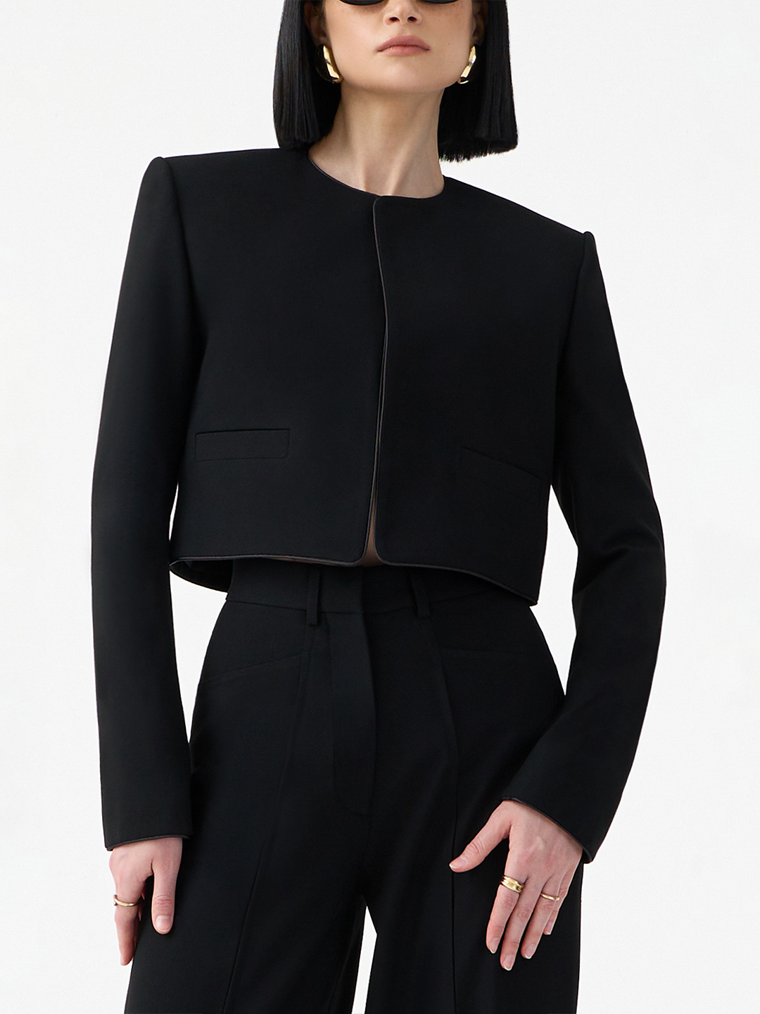 Odette Crop Blazer