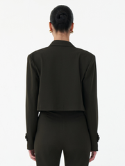 Amber Crop Blazer