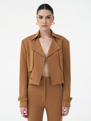 Amber Crop Blazer