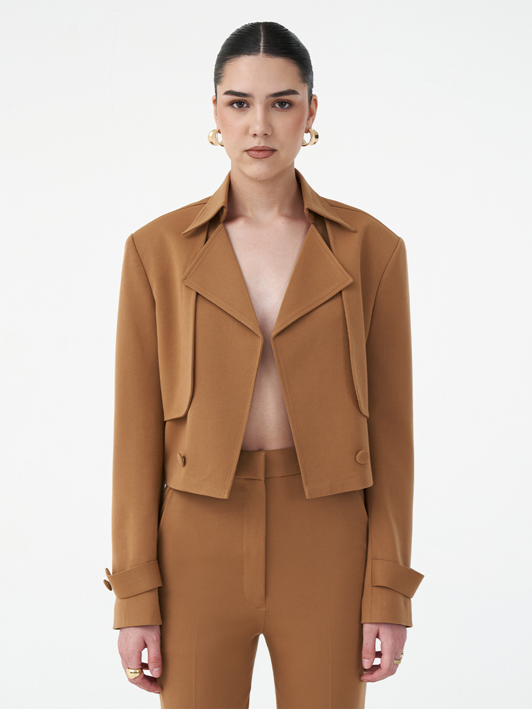 Amber Crop Blazer