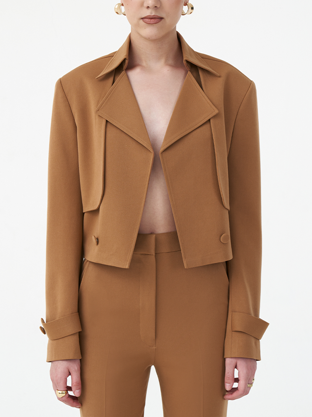 Amber Crop Blazer