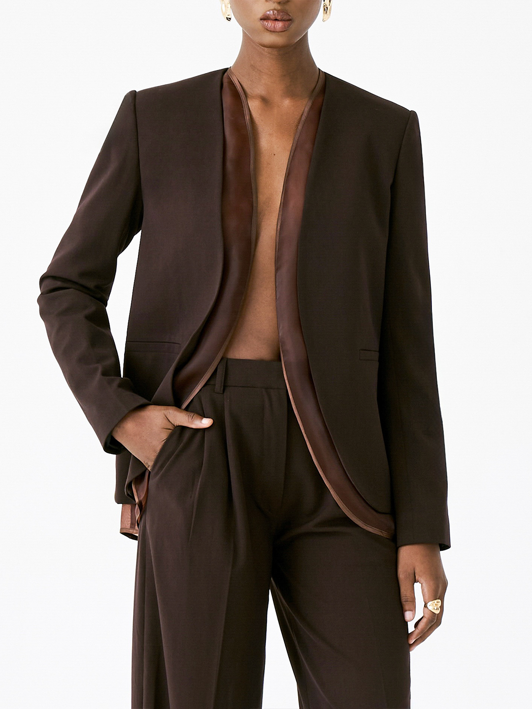 Nolan Organza Blazer